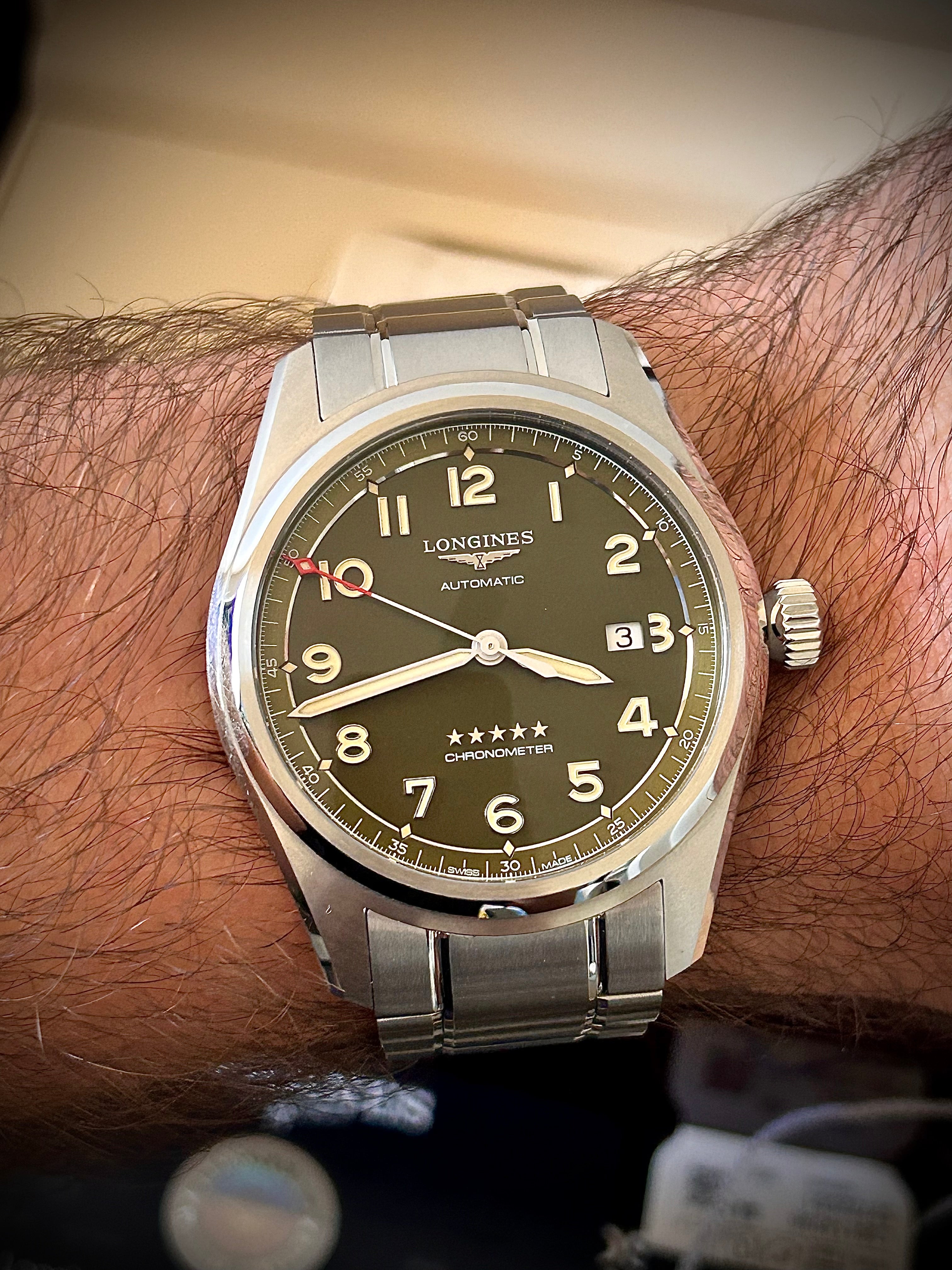 2025 LONGINES SPIRIT, GREEN DIAL, FULL SET, INC GST