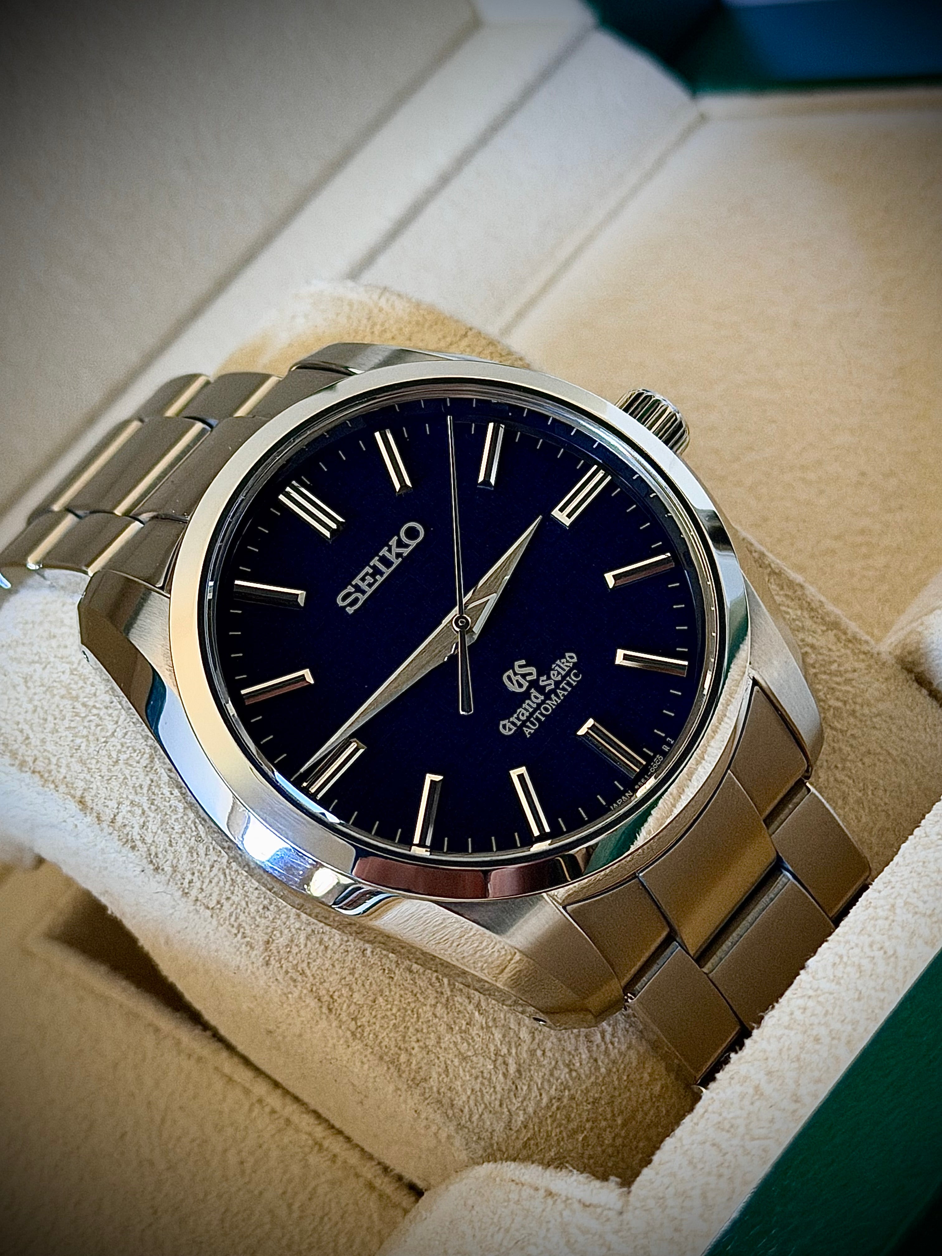 2015 GRAND SEIKO 55TH ANNIVERSARY LIMITED EDITION, SBGR097, NO. 462/500, FULL SET, INC GST