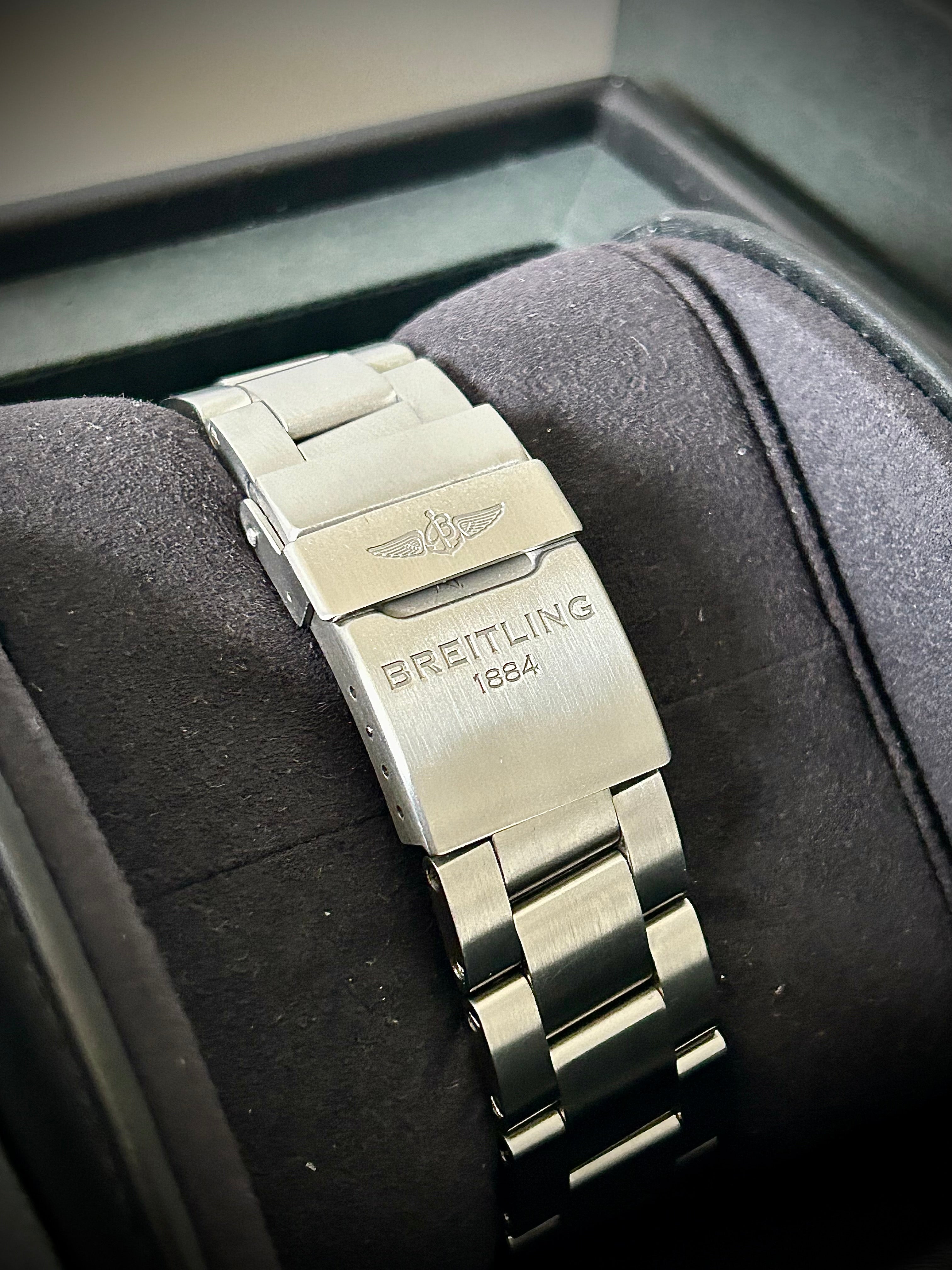 2019 BREITLING SUPEROCEAN 44, A17392D8/C910, BOX AND PAPERS, INC GST