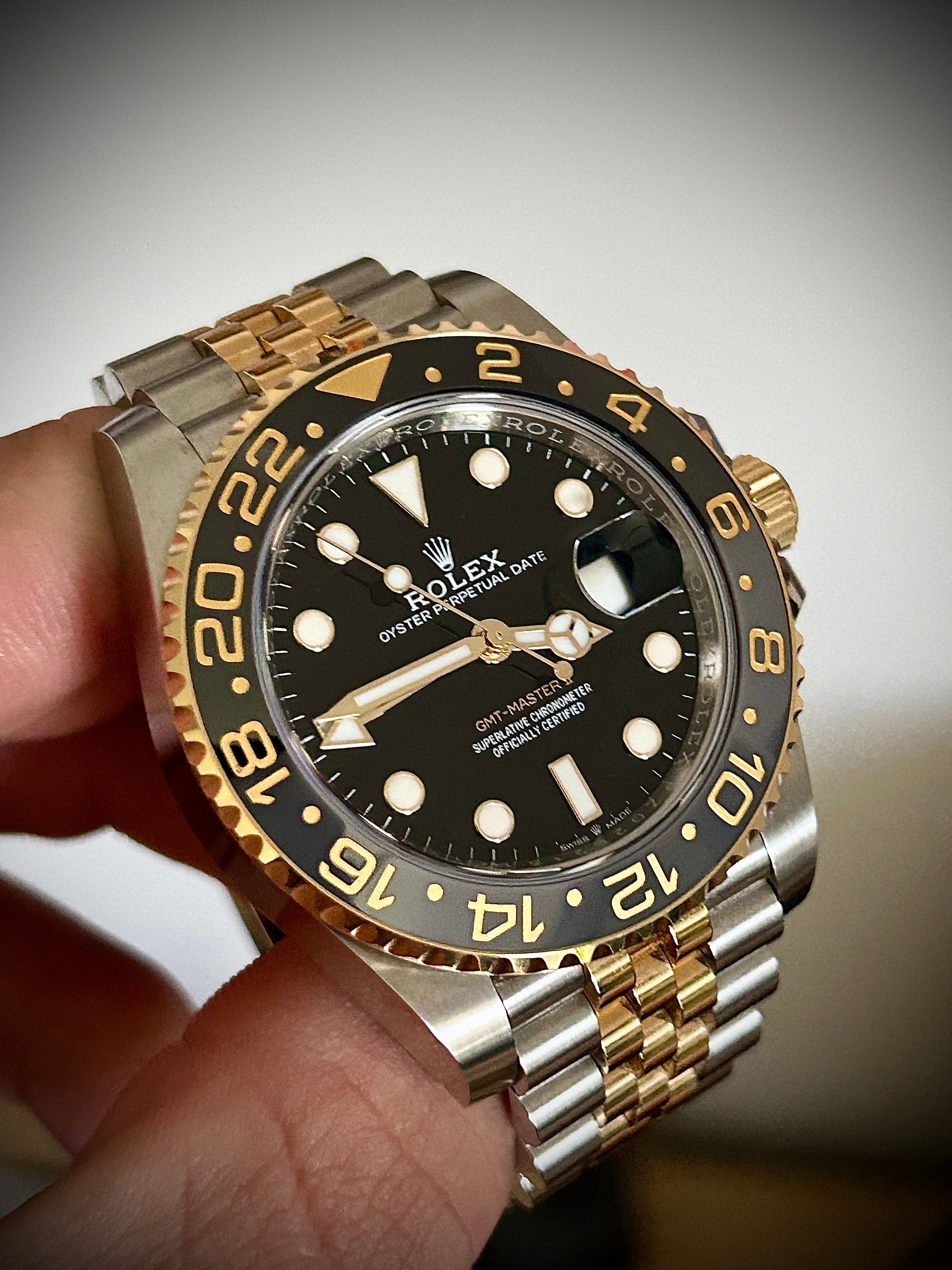 2023 ROLEX GMT MASTER II, ZOMBIE, 126713GRNR, FULL SET, INC GST