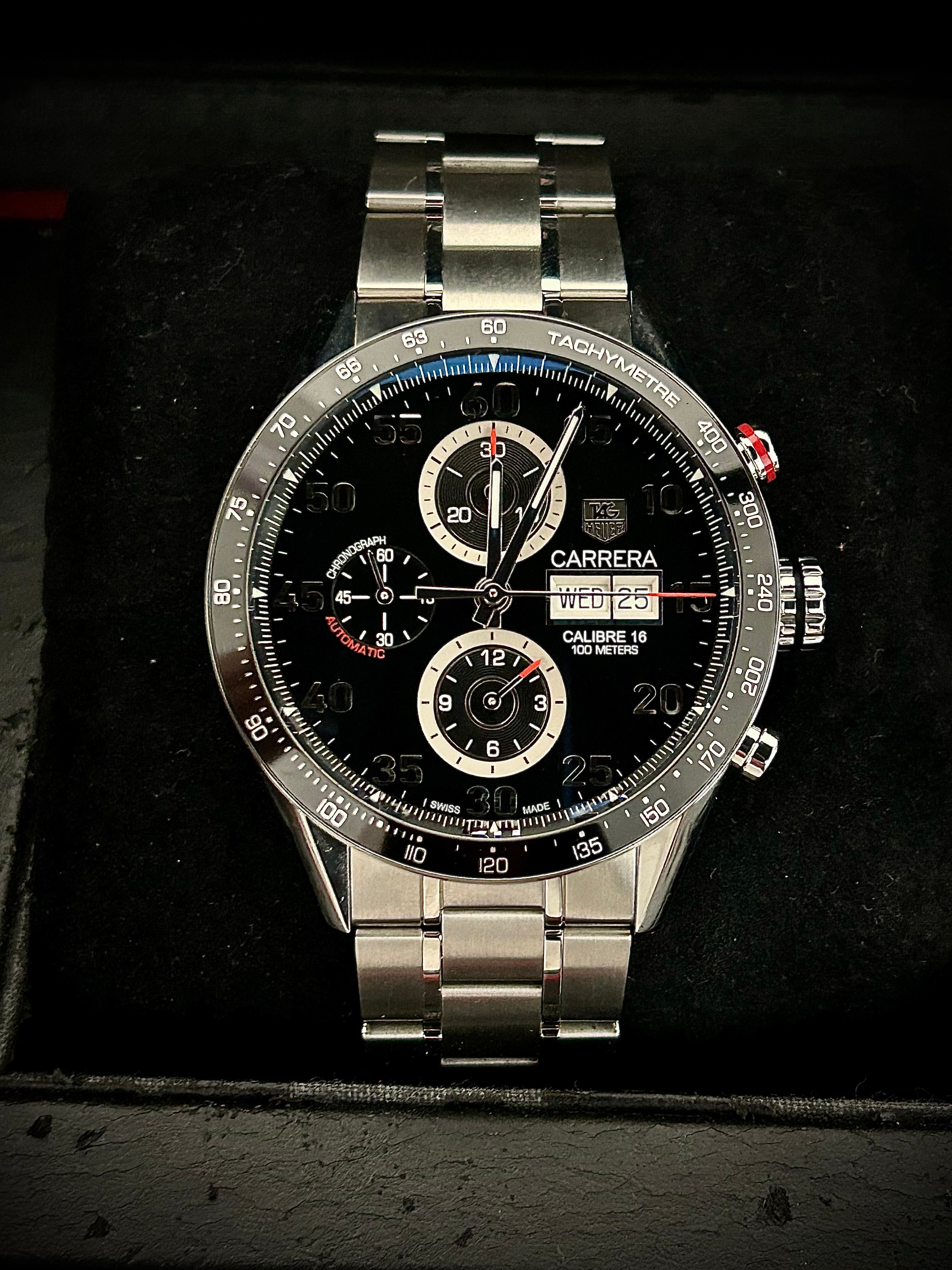 2010 TAG HEUER CARERRA CALIBRE 16 , FULL SET, INC GST