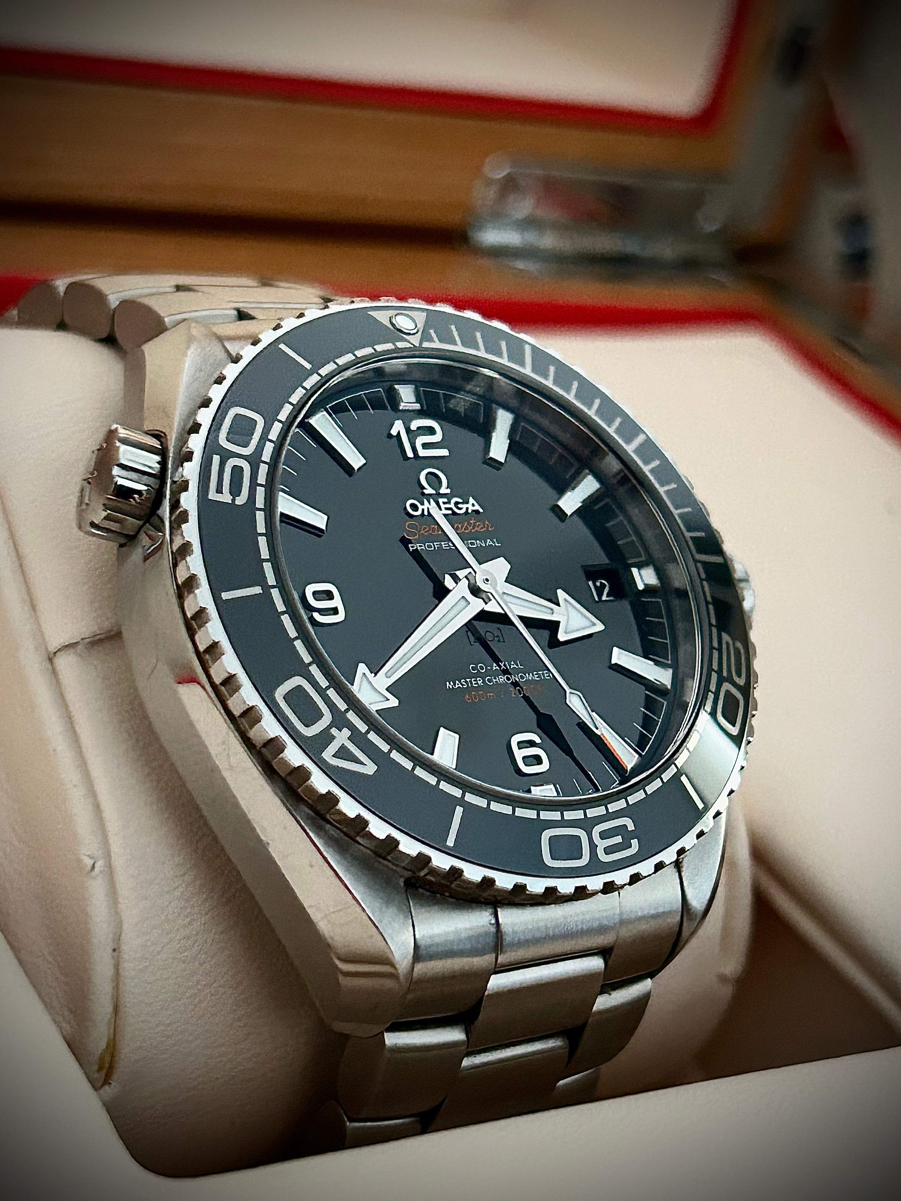 2018 OMEGA SEAMASTER PLANET OCEAN 600M, FULL SET, INC GST