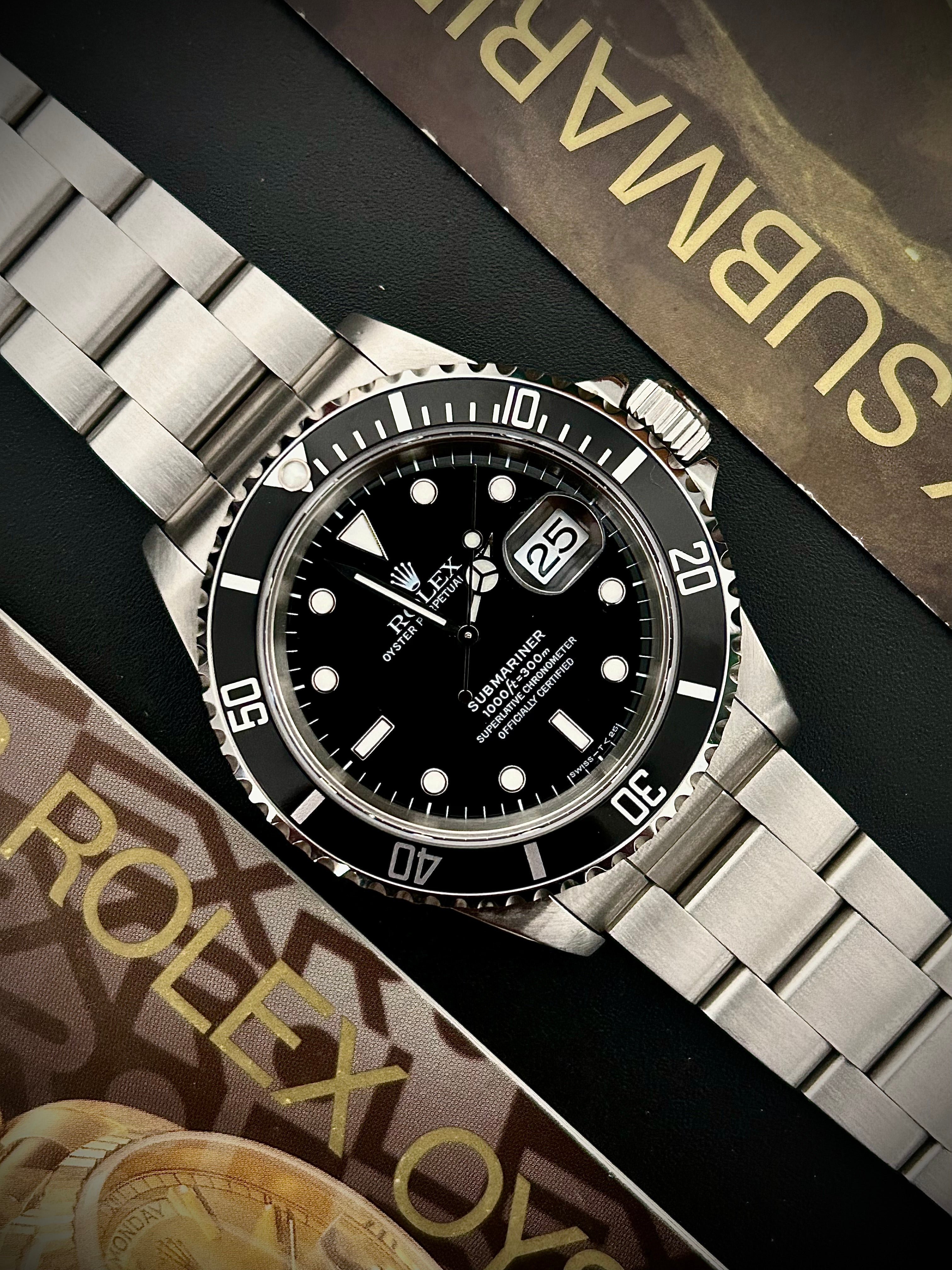 1996 ROLEX SUBMARINER DATE, 16610, 2023 RSC SERVICE, INC GST