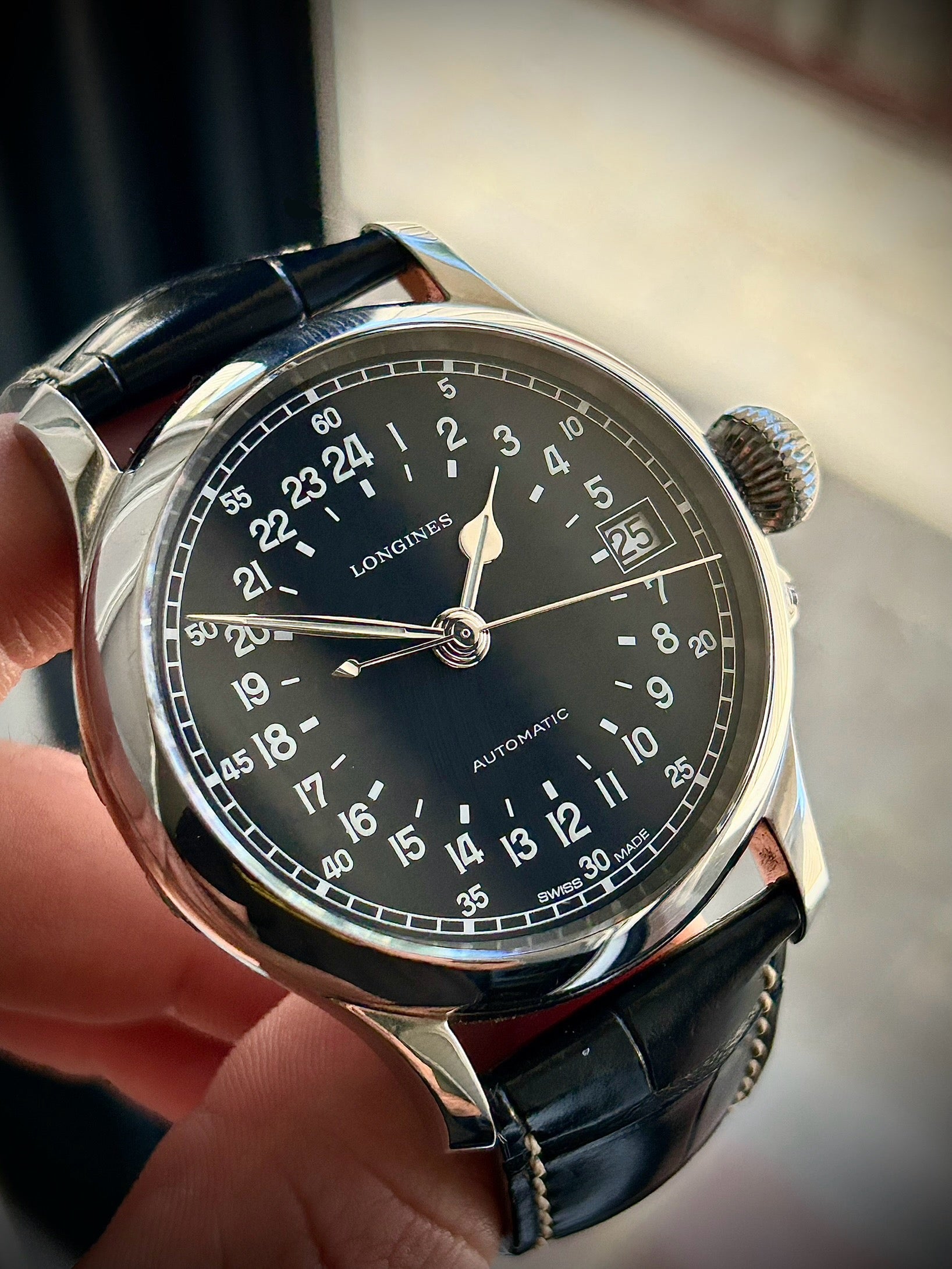 2022 LONGINES TWENTY-FOUR HOURS, FULL SET, INC GST