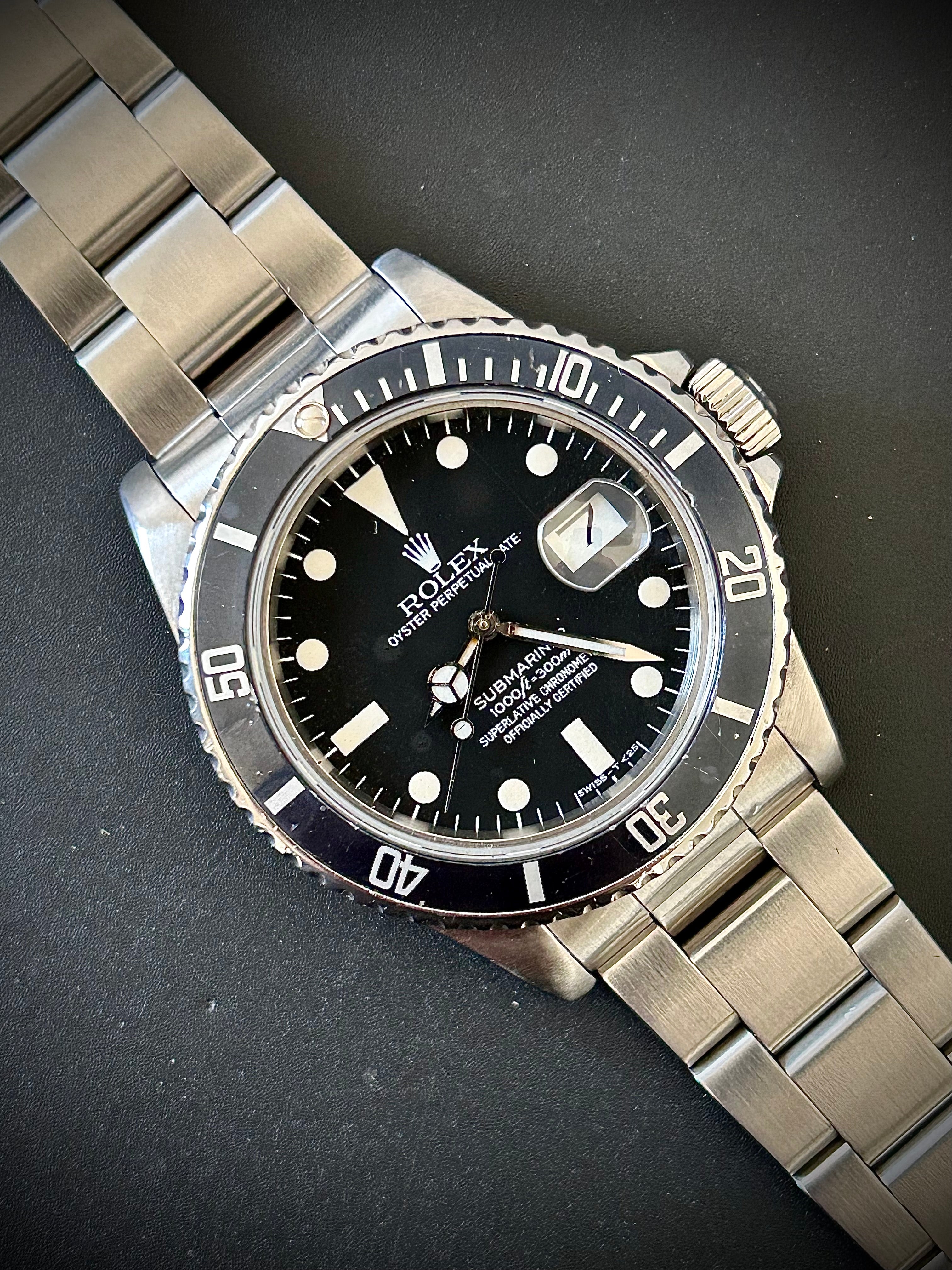 1984 ROLEX SUBMARINER DATE, 16800, WATCH ONLY, INC GST