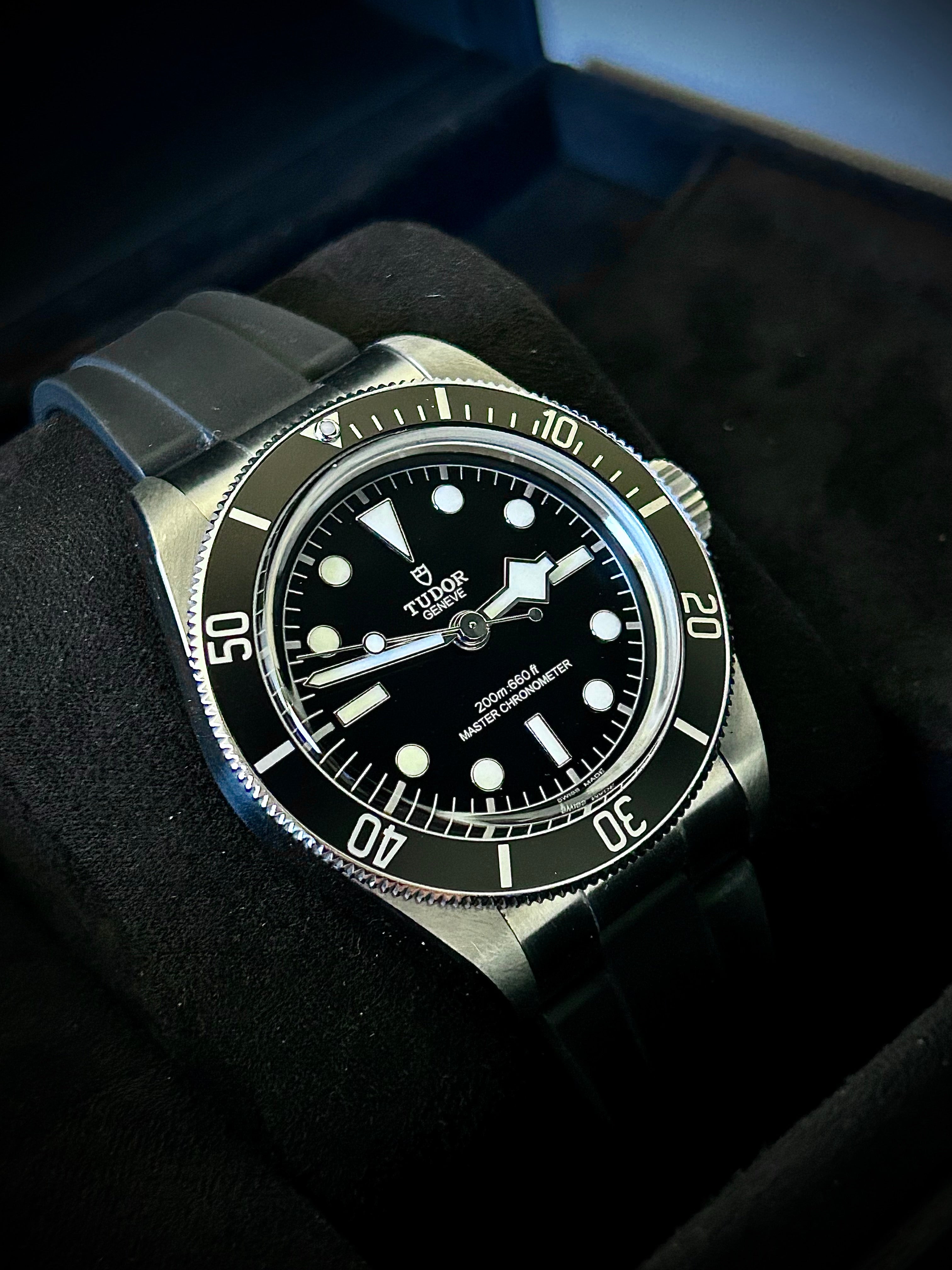 2024 TUDOR BLACK BAY 41 MONOCHROME, M7941A1A0NU, FULL SET, INC GST