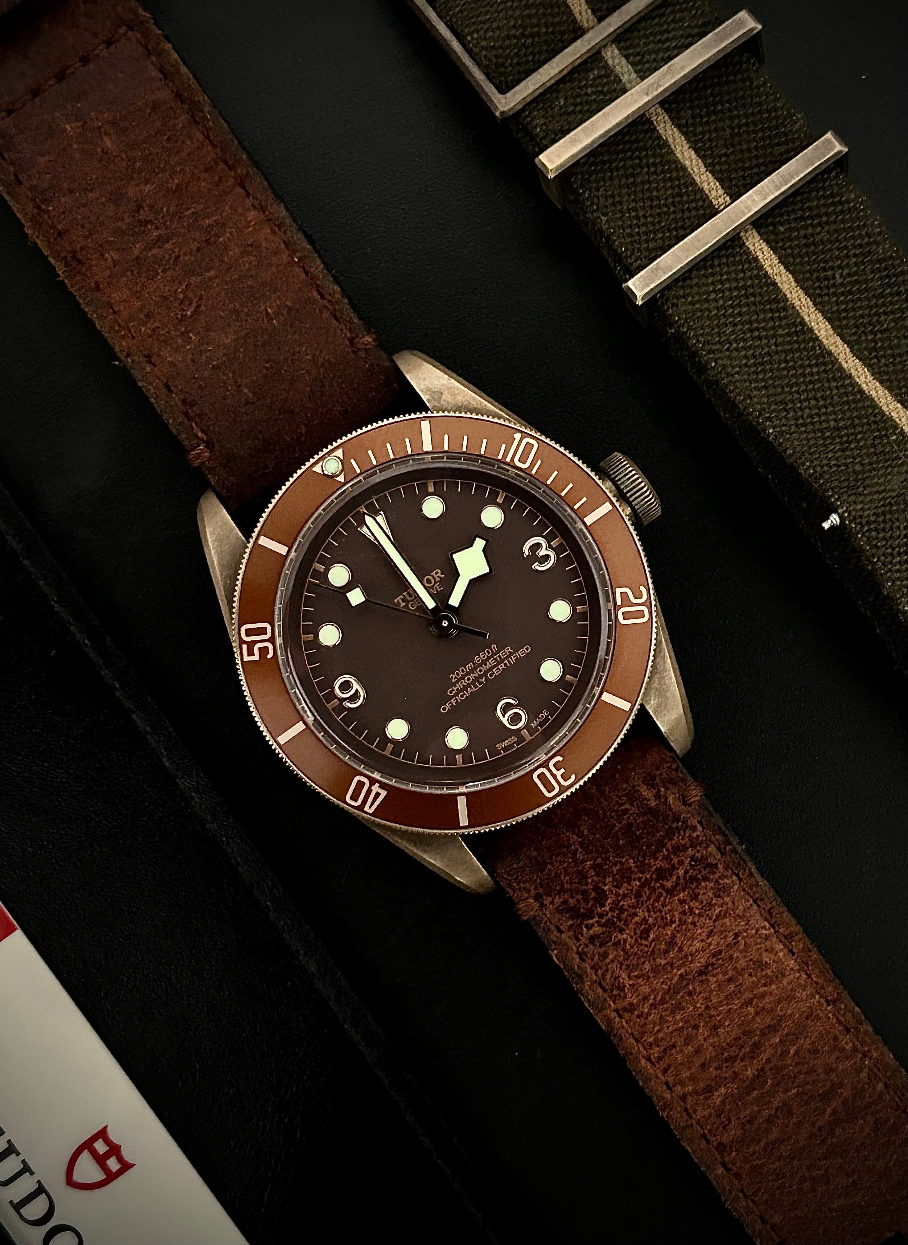 2017 TUDOR BLACK BAY BRONZE, 79250BM, FULL SET, INC GST