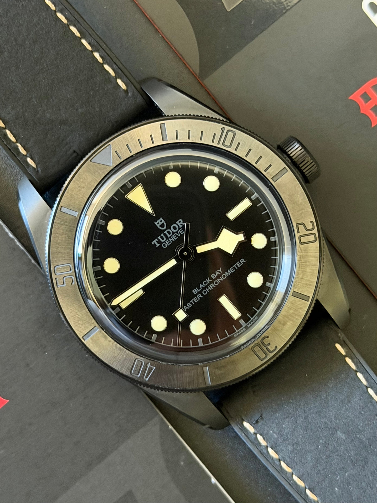 2025 TUDOR BLACK BAY CERAMIC, M79210CNU-0001, FULL SET, INC GST
