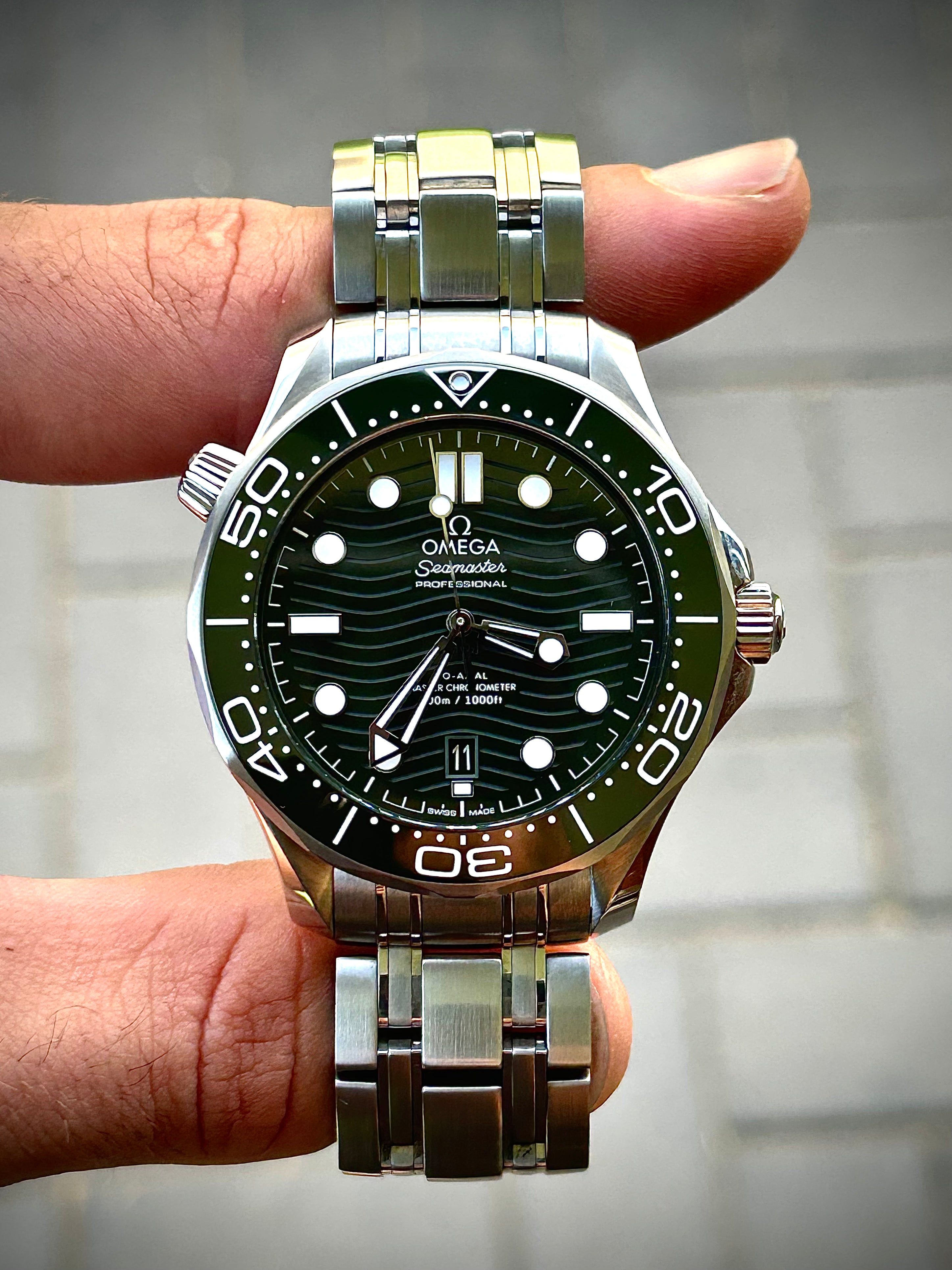 2023 Omega Seamaster 300m Co-Axial “Seaweed”