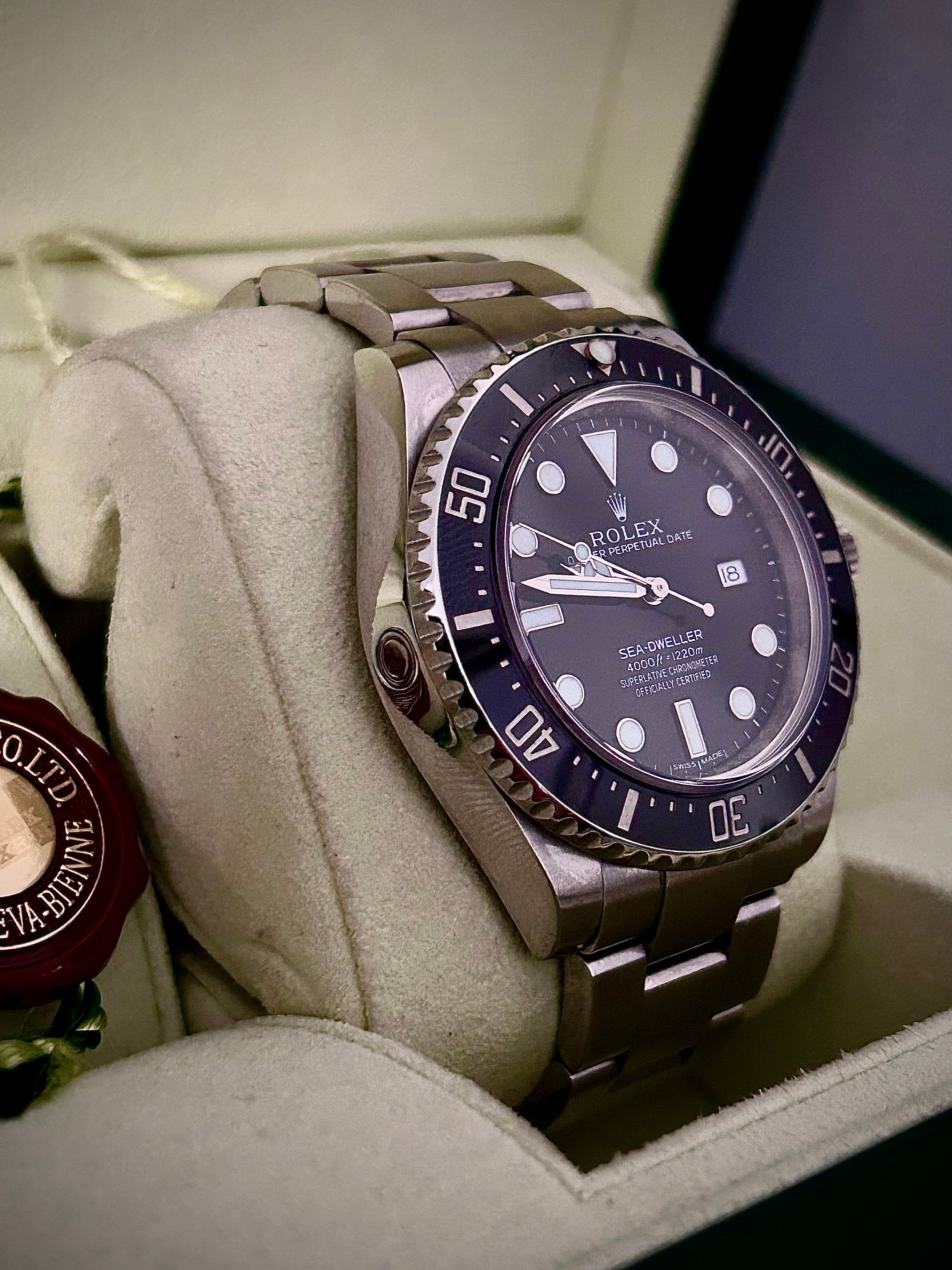 2014 ROLEX SEA-DWELLER 4000, FULL SET, 116600