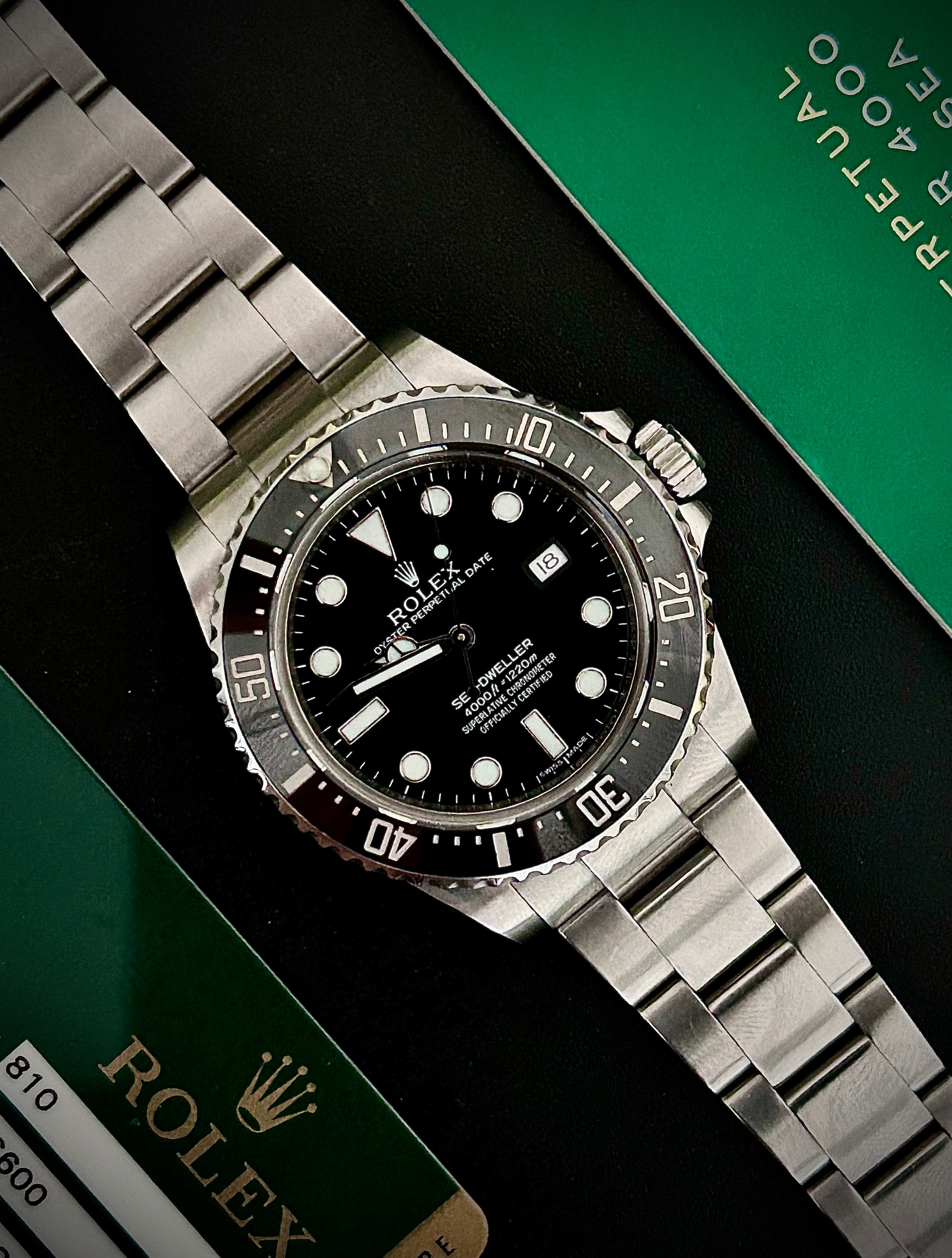 2014 ROLEX SEA-DWELLER 4000, FULL SET, 116600