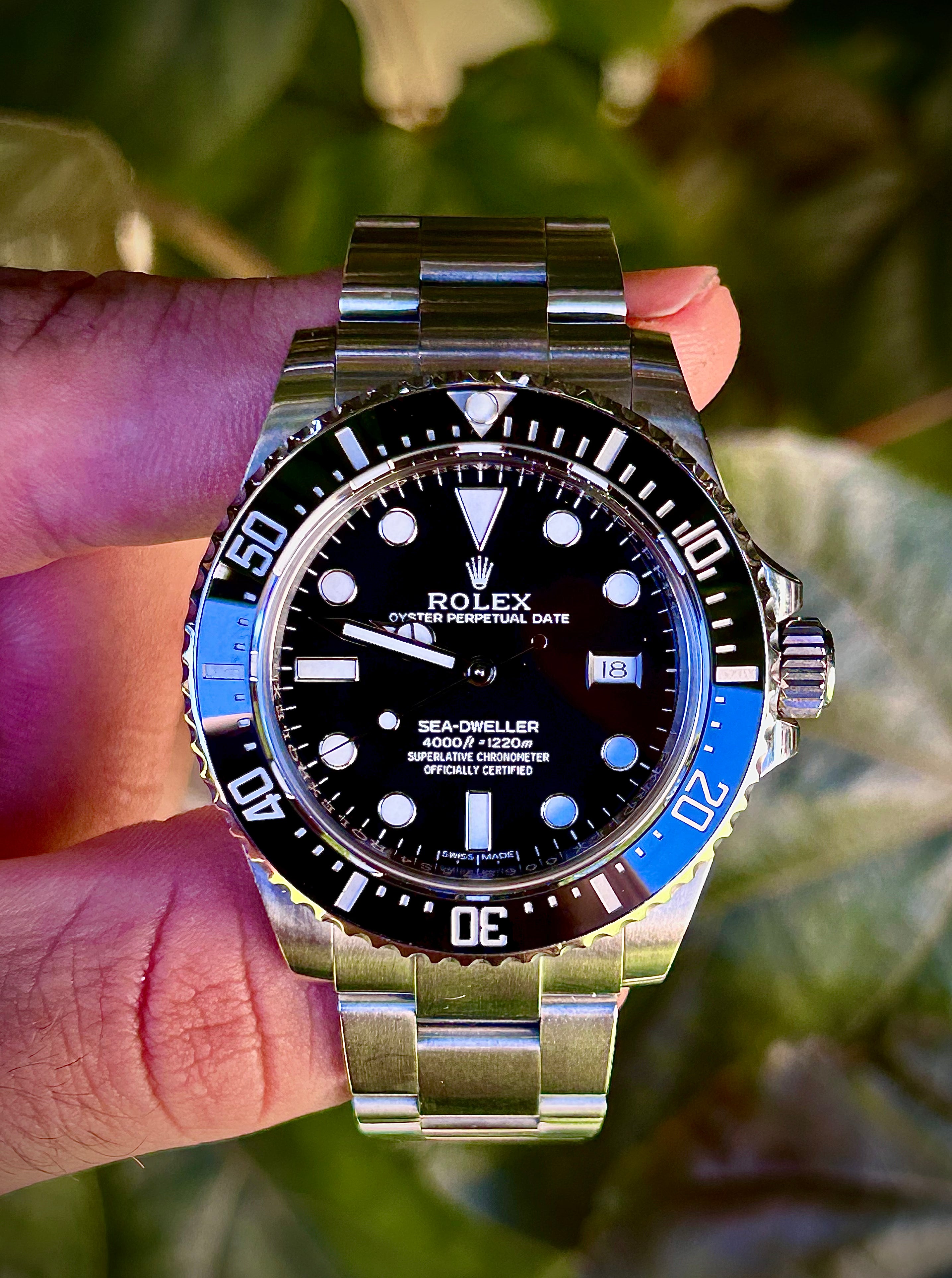 2014 ROLEX SEA-DWELLER 4000, FULL SET, 116600