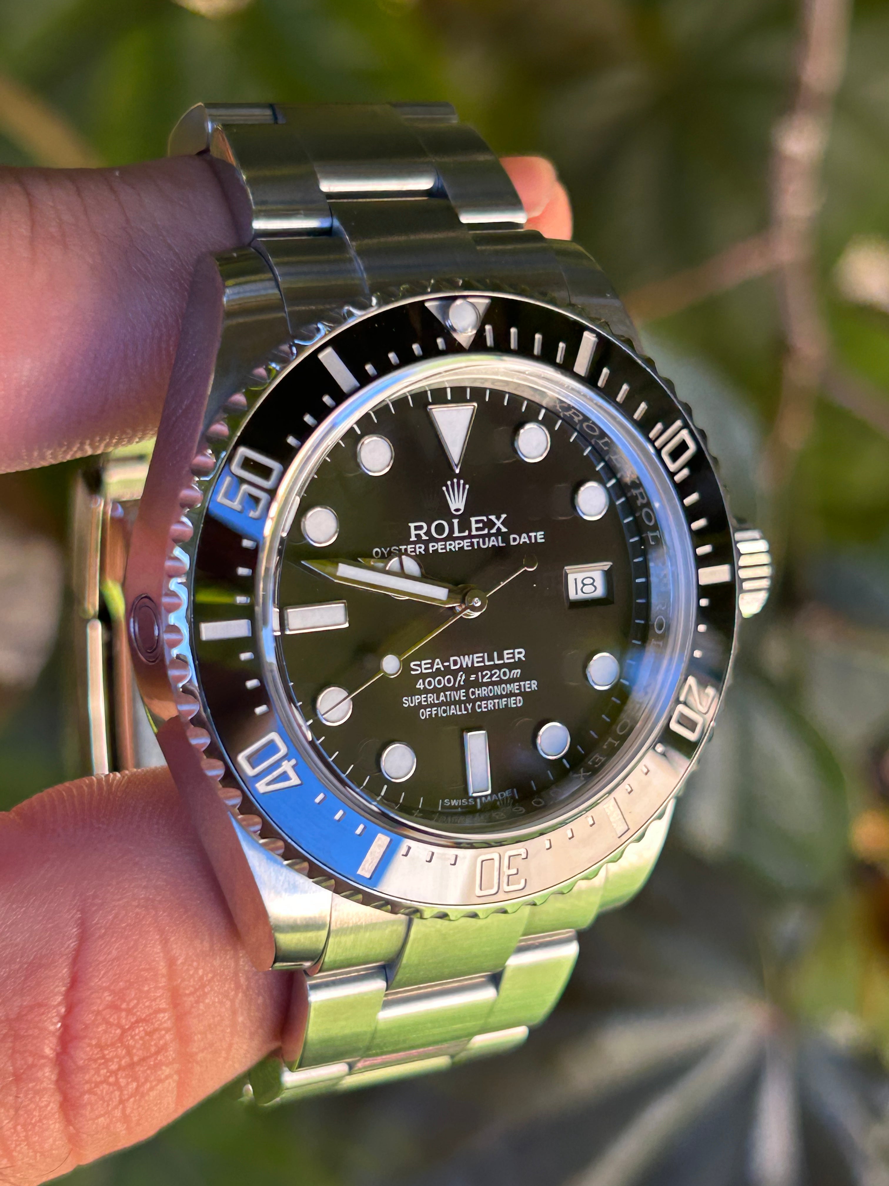 2014 ROLEX SEA-DWELLER 4000, FULL SET, 116600