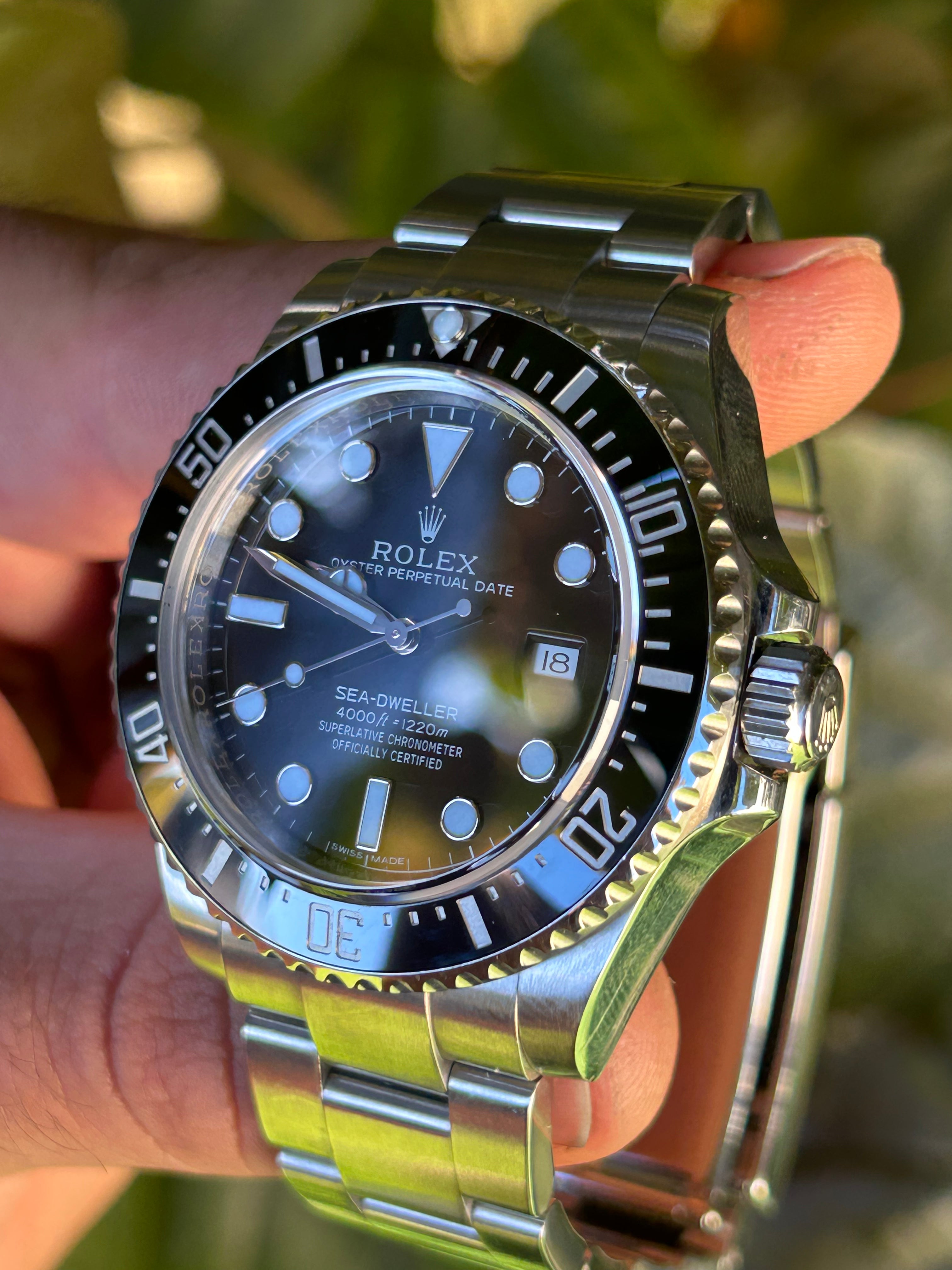 2014 ROLEX SEA-DWELLER 4000, FULL SET, 116600