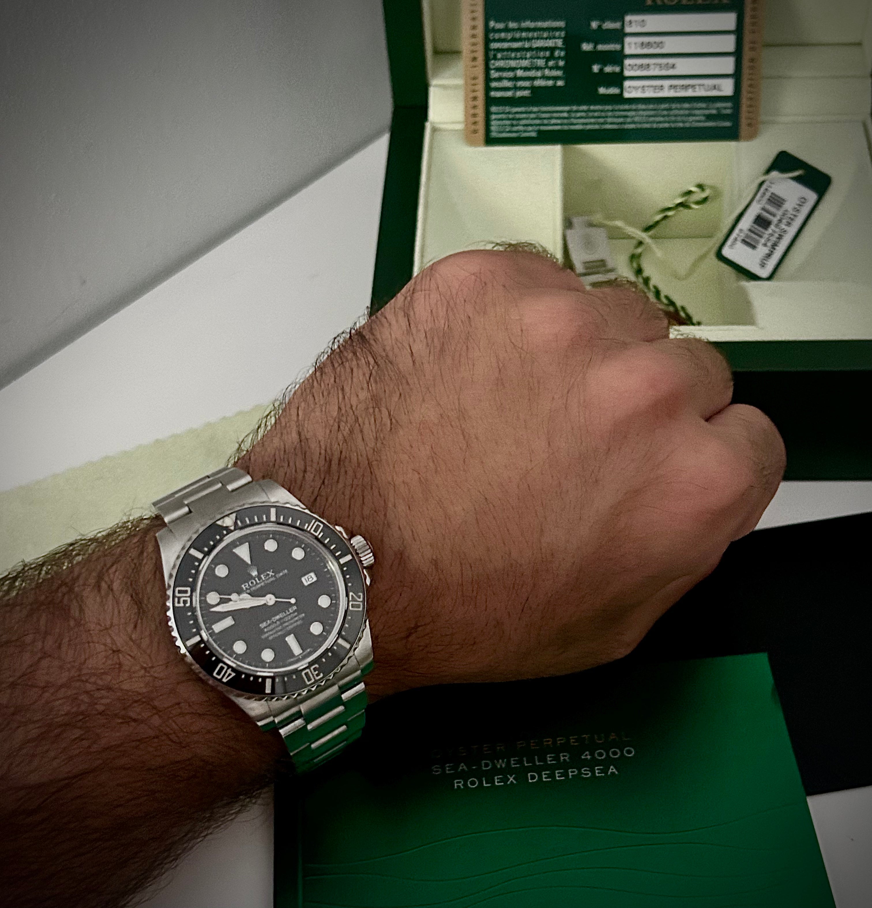 2014 ROLEX SEA-DWELLER 4000, FULL SET, 116600