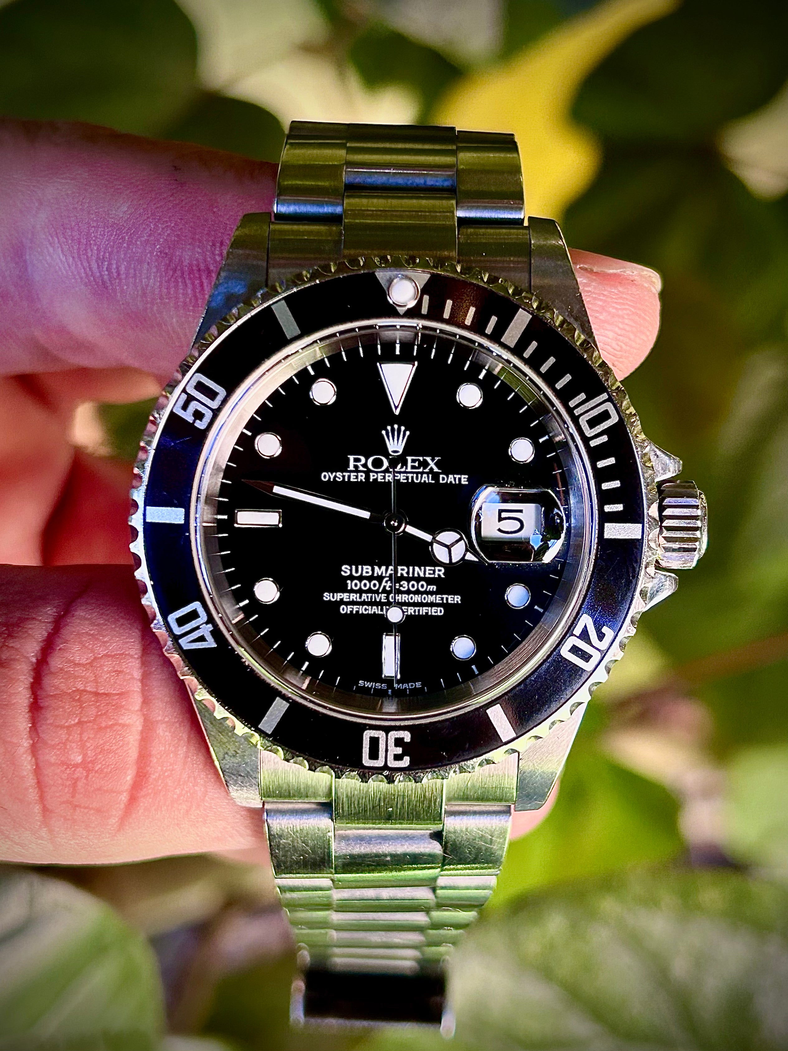 2003 ROLEX SUBMARINER DATE, 16610, FULL SET