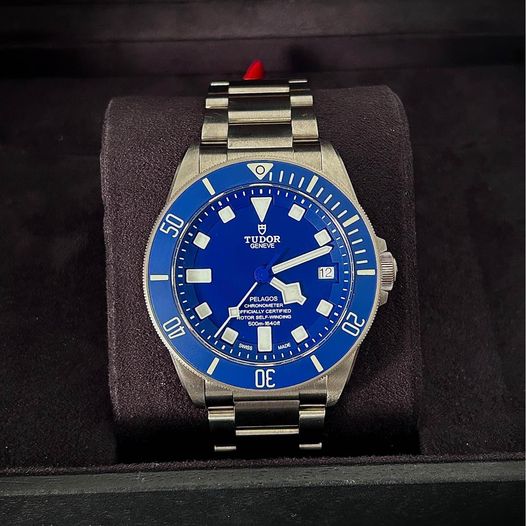 2021 TUDOR PELAGOS 42 BLUE, FULL SET, M25600TB