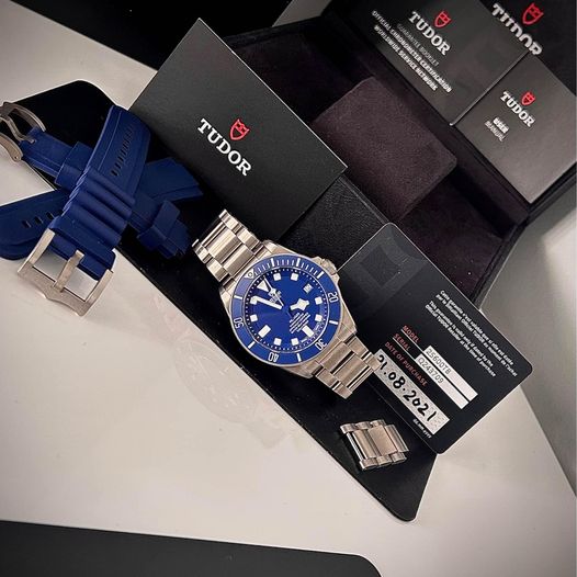 2021 TUDOR PELAGOS 42 BLUE, FULL SET, M25600TB